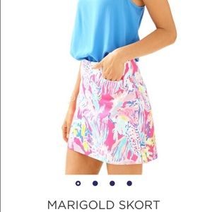 NWOT Lilly Pulitzer Marigold Skort! Price Dropped!